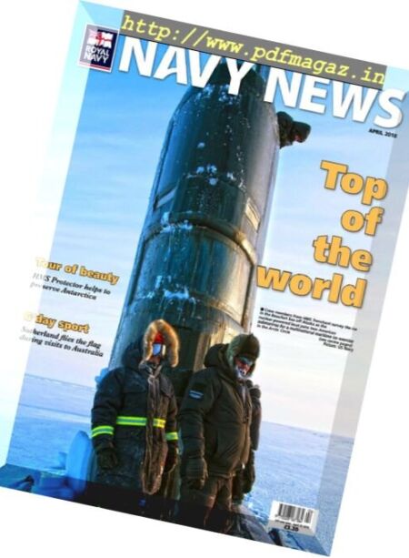 Navy News – April 2018 Cover