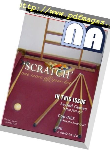 NintendoAge eZine – v01 n.4, Dec 2007 Cover