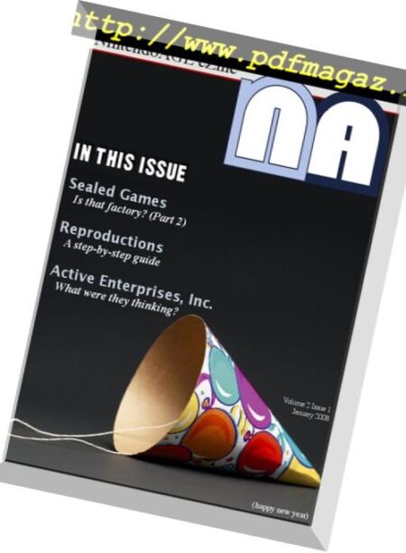 NintendoAge eZine – v02 n.1, Jan 2008 Cover