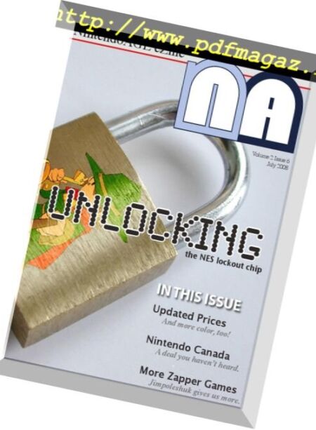 NintendoAge eZine – v02 n.6, Jul 2008 Cover