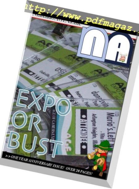 NintendoAge eZine – v02 n.8, Sep 2008 Cover