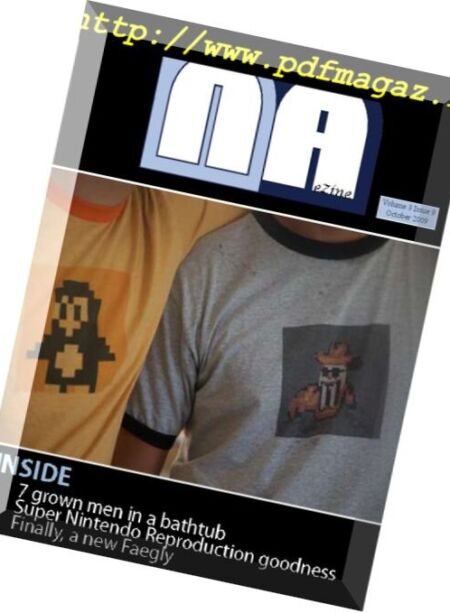 NintendoAge eZine – v03 n.9, Oct 2009 Cover