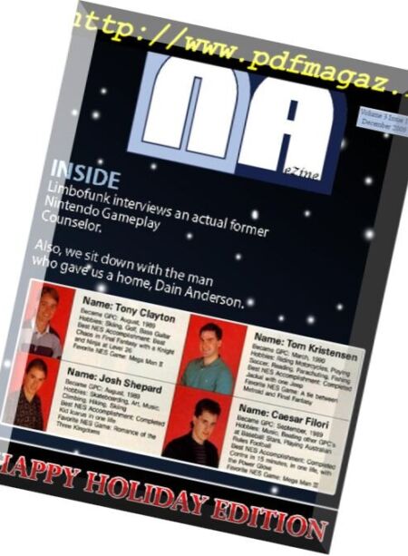 NintendoAge eZine – v03n11, Dec 2009 Cover