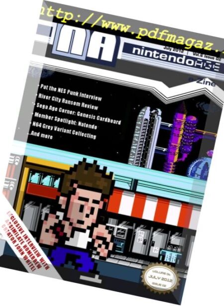 NintendoAge eZine – v06 n.2, Jul 2012 Cover