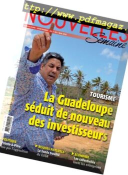 Nouvelles Semaine – 01 juin 2018