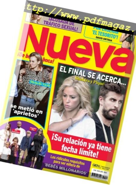 Nueva – mayo 07, 2018 Cover