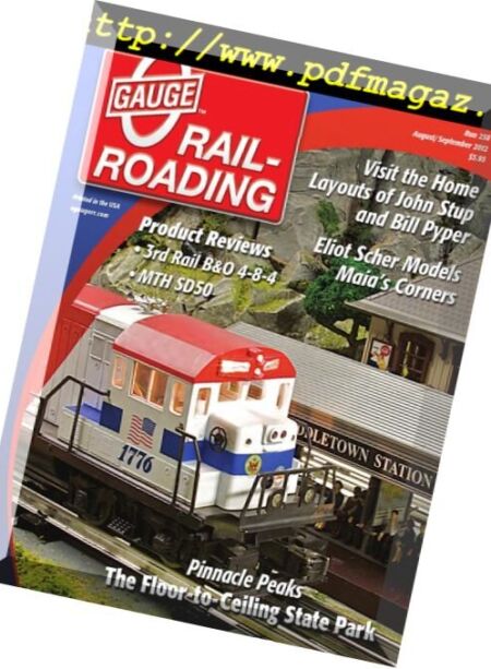 O Gauge Railroading – August-September 2012 Cover