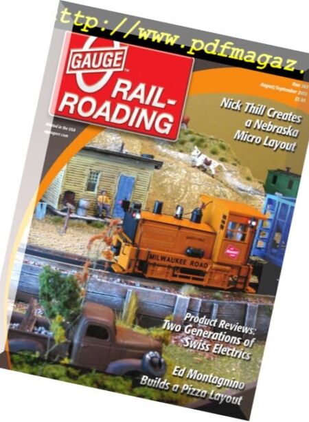 O Gauge Railroading – August-September 2013 Cover