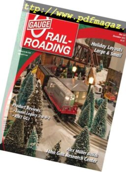 O Gauge Railroading – December 2013