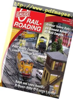 O Gauge Railroading – February-March 2012