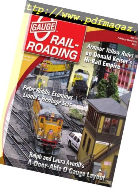 O Gauge Railroading – February-March 2012 Cover