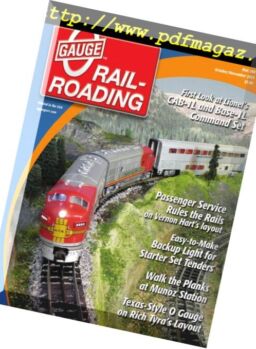 O Gauge Railroading – October-November 201