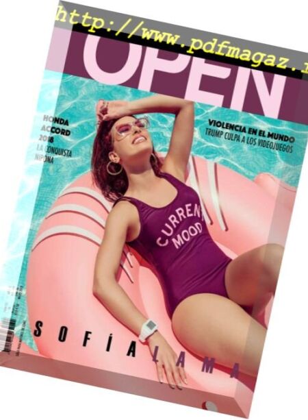 Open Mexico – mayo 2018 Cover