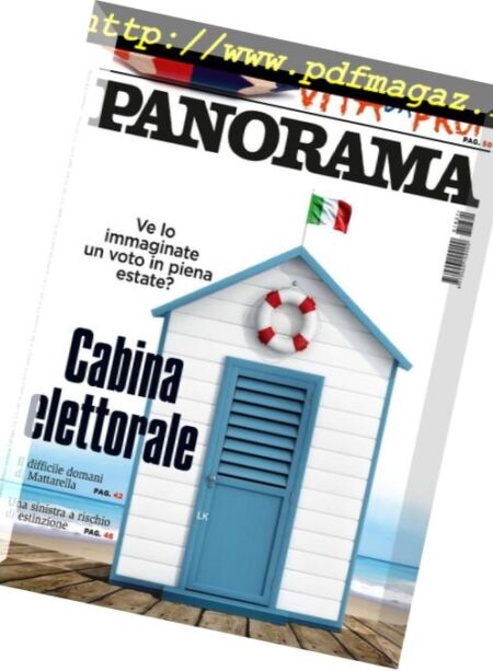 Panorama Italia – 10 maggio 2018 Cover