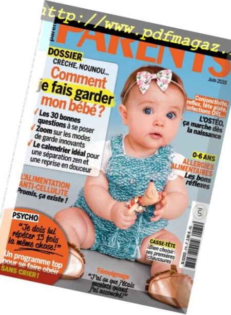 Parents – 9 mai 2018 Cover