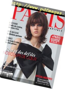 Paris Capitale – 11 avril 2018