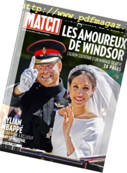 Paris Match – 22 mai 2018