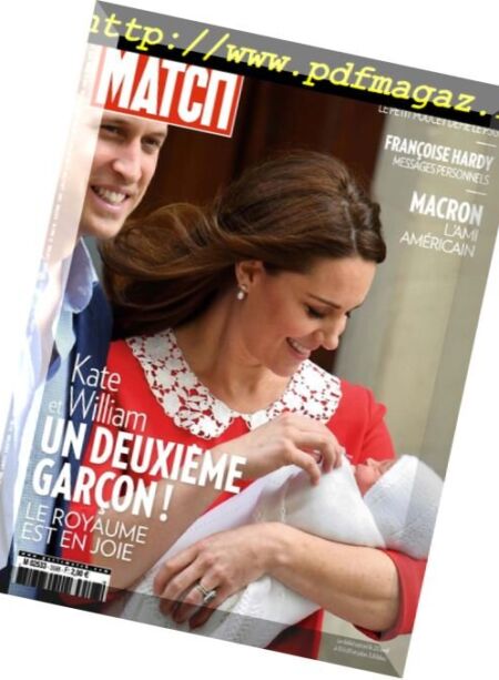 Paris Match – 26 avril 2018 Cover