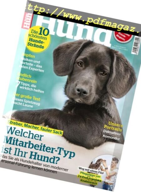 Partner Hund – Mai 2018 Cover