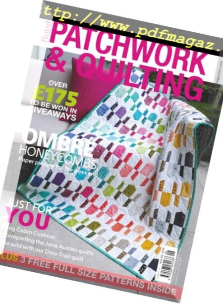 Patchwork & Quilting UK – June 2018 Cover