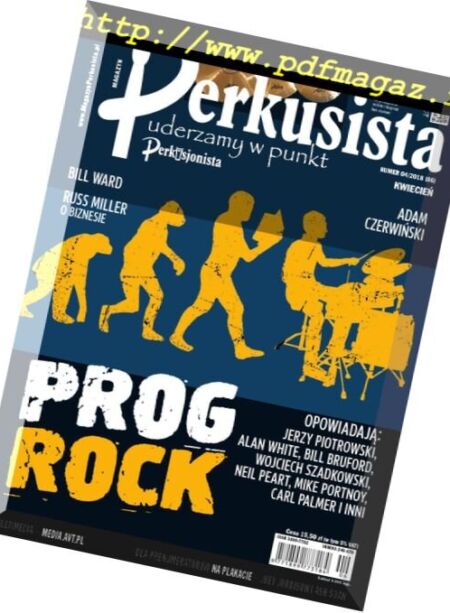 Perkusista – Kwiecien 2018 Cover