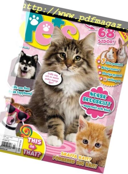 Pets Sverige – april 2018 Cover