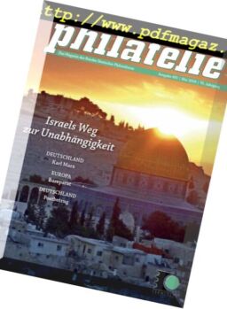 Philatelie – Mai 2018