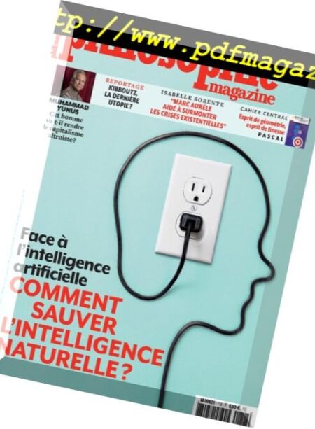 Philosophie Magazine France – Avril 2018 Cover