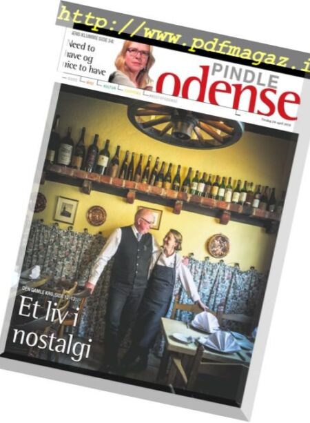 Pindle Odense – 24 april 2018 Cover