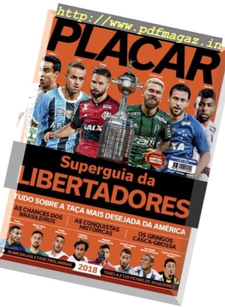 Placar Brasil – Fevereiro 2018 Cover