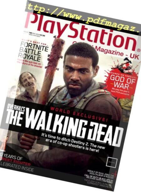 PlayStation Official Magazine UK – June 2018 Cover