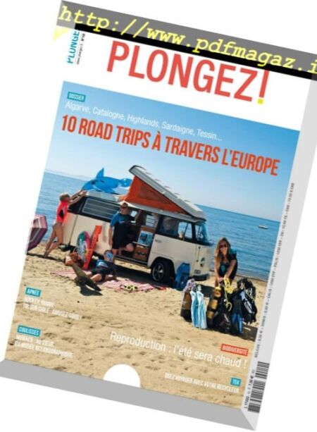 Plongez ! – juin 2017 Cover