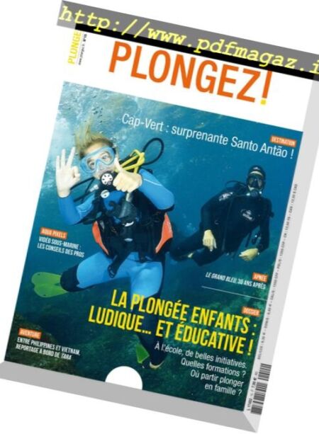 Plongez ! – mai 2018 Cover