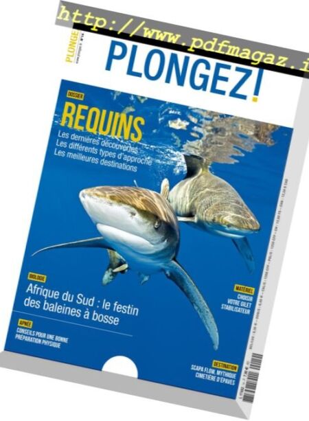 Plongez ! – mars 2018 Cover