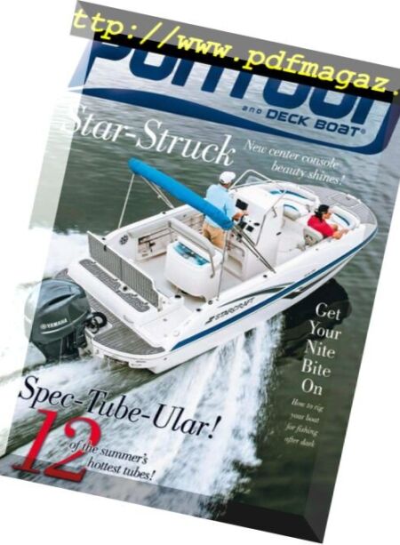Pontoon & Deck Boat Magazine – May 2018 Cover
