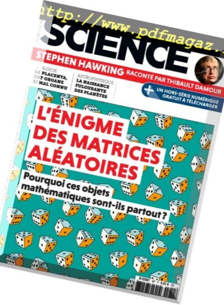 Pour la Science – mai 2018 Cover