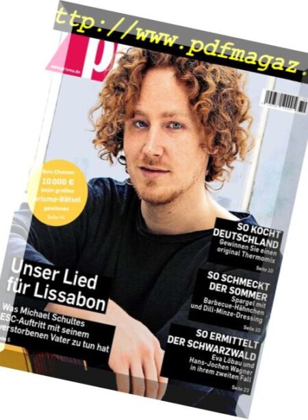 Prisma – 10 Mai 2018 Cover
