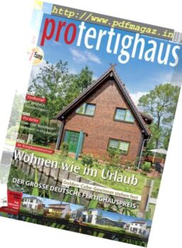 Pro Fertighaus – Mai-Juni 2018