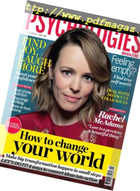 Psychologies UK – May 2018 Cover