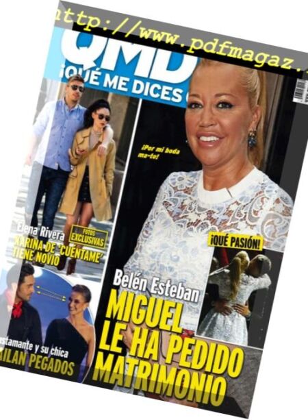 QMD! – 26 mayo 2018 Cover
