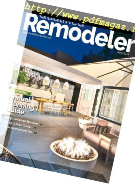 Qualified Remodeler – April 2018 Cover