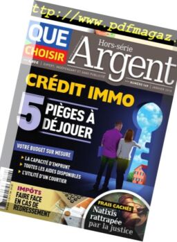 Que Choisir – Hors-Serie Argent – Janvier 2018
