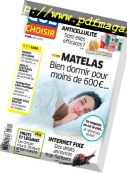 Que Choisir – Mai 2018