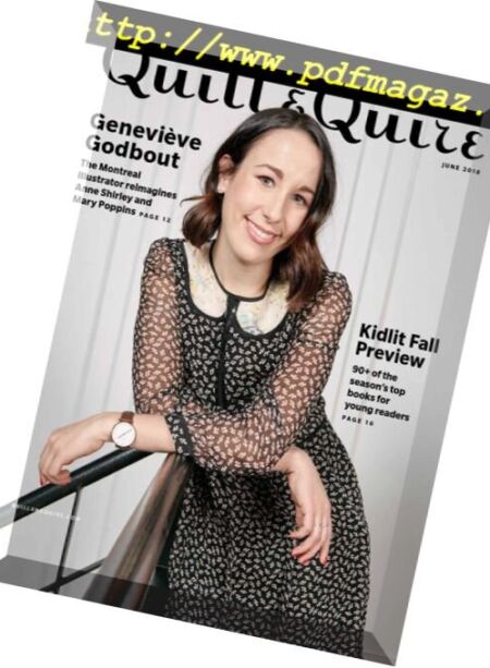 Quill & Quire – June 2018 Cover