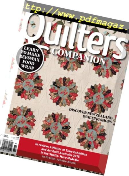 Quilters Companion – Issue 80 – July-August 2016 Cover