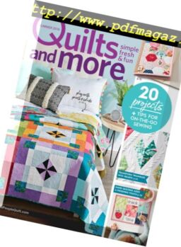Quilts and More – April 2018
