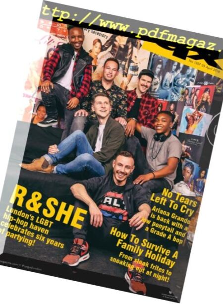 QX Magazine – 25 April 2018 Cover
