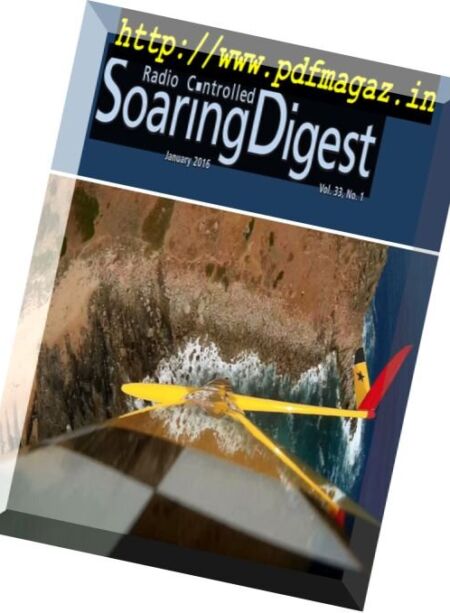 R-C Soaring Digest – January 2016 Cover