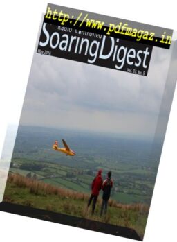R-C Soaring Digest – May 2016