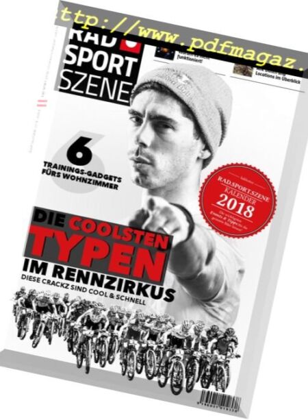 Rad Sport Szene – Jahresausgabe 2018 Cover